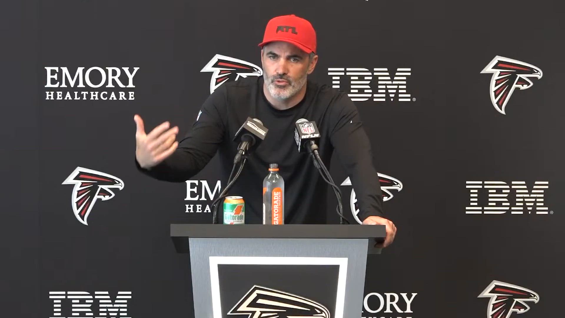 Kevin Stefanski on why Atlanta Falcons signed D2 QB Jack Strand and ...
