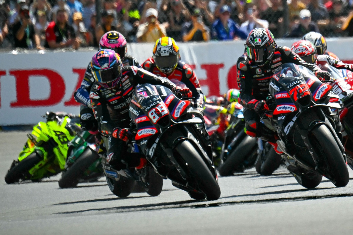 MotoGP French GP: Jorge Martin wins sprint after rocket start, Marc ...