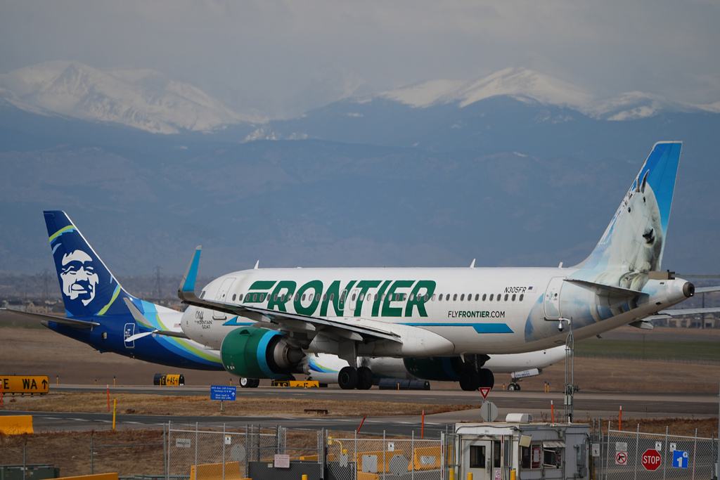 Frontier flight hits and kills person walking across runway in Denver