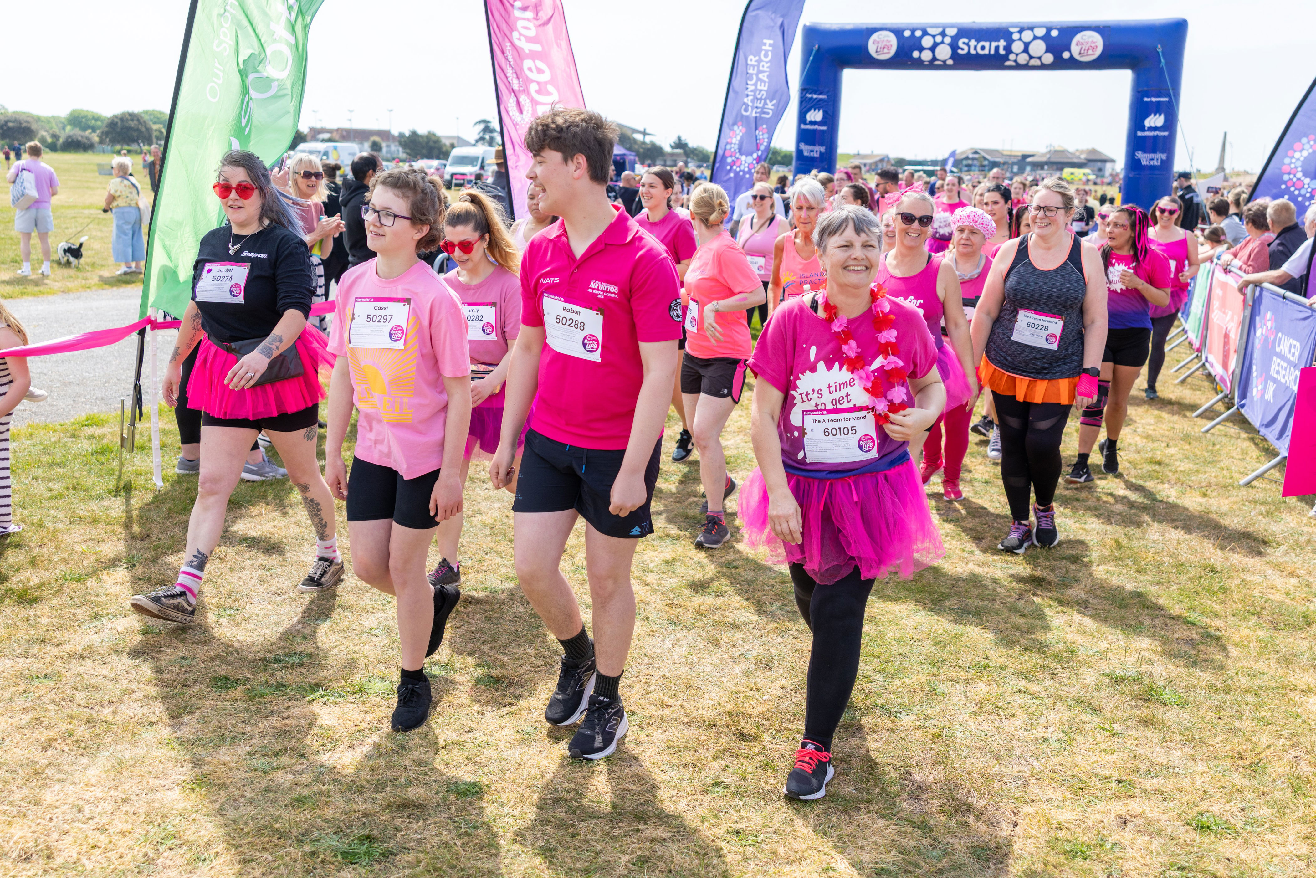 Race for Life Pretty Muddy run: Hundreds get filthy on Southsea Common ...