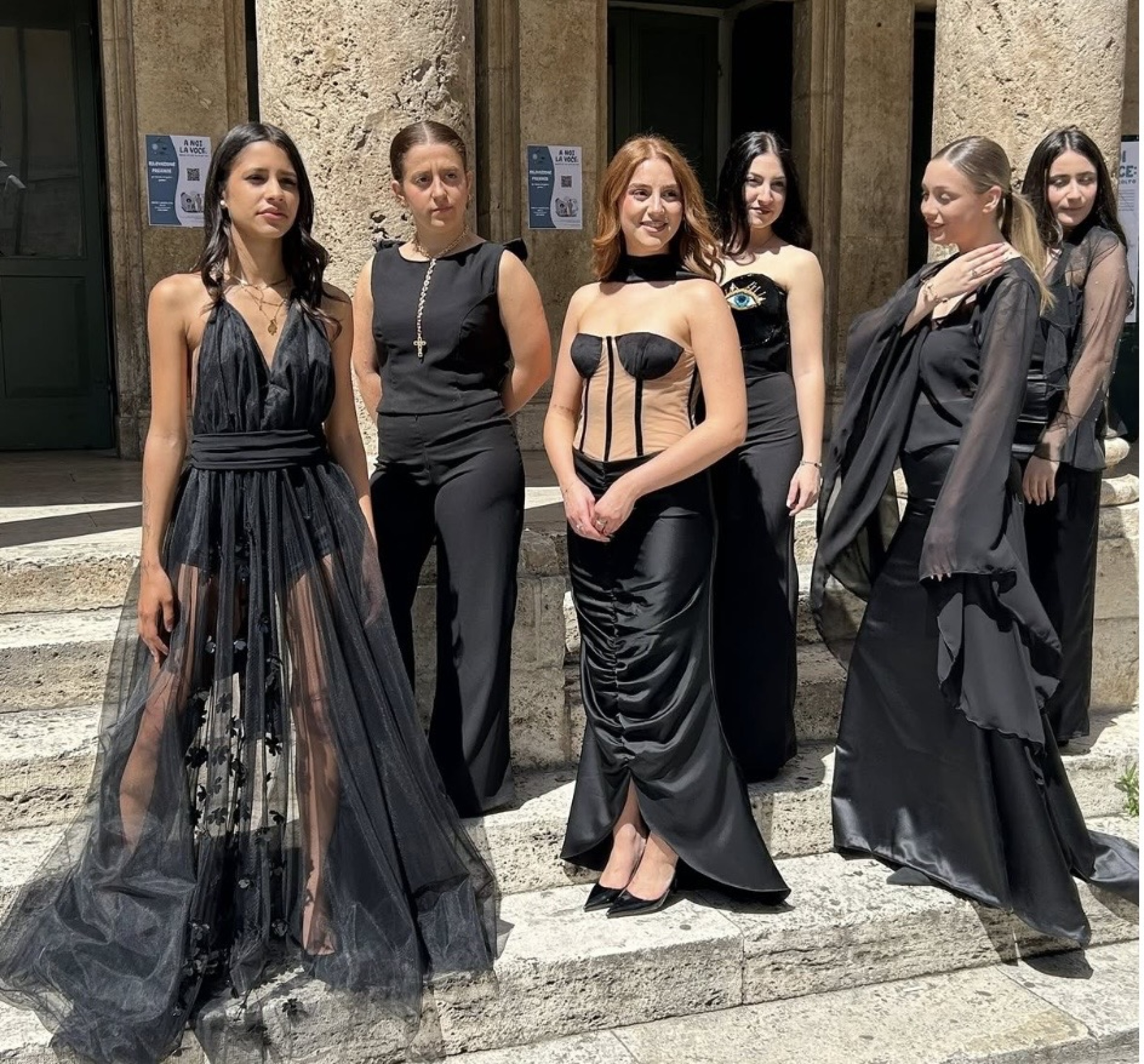 Sfilata di moda in centro ad Ascoli con le studentesse del Fermi ...