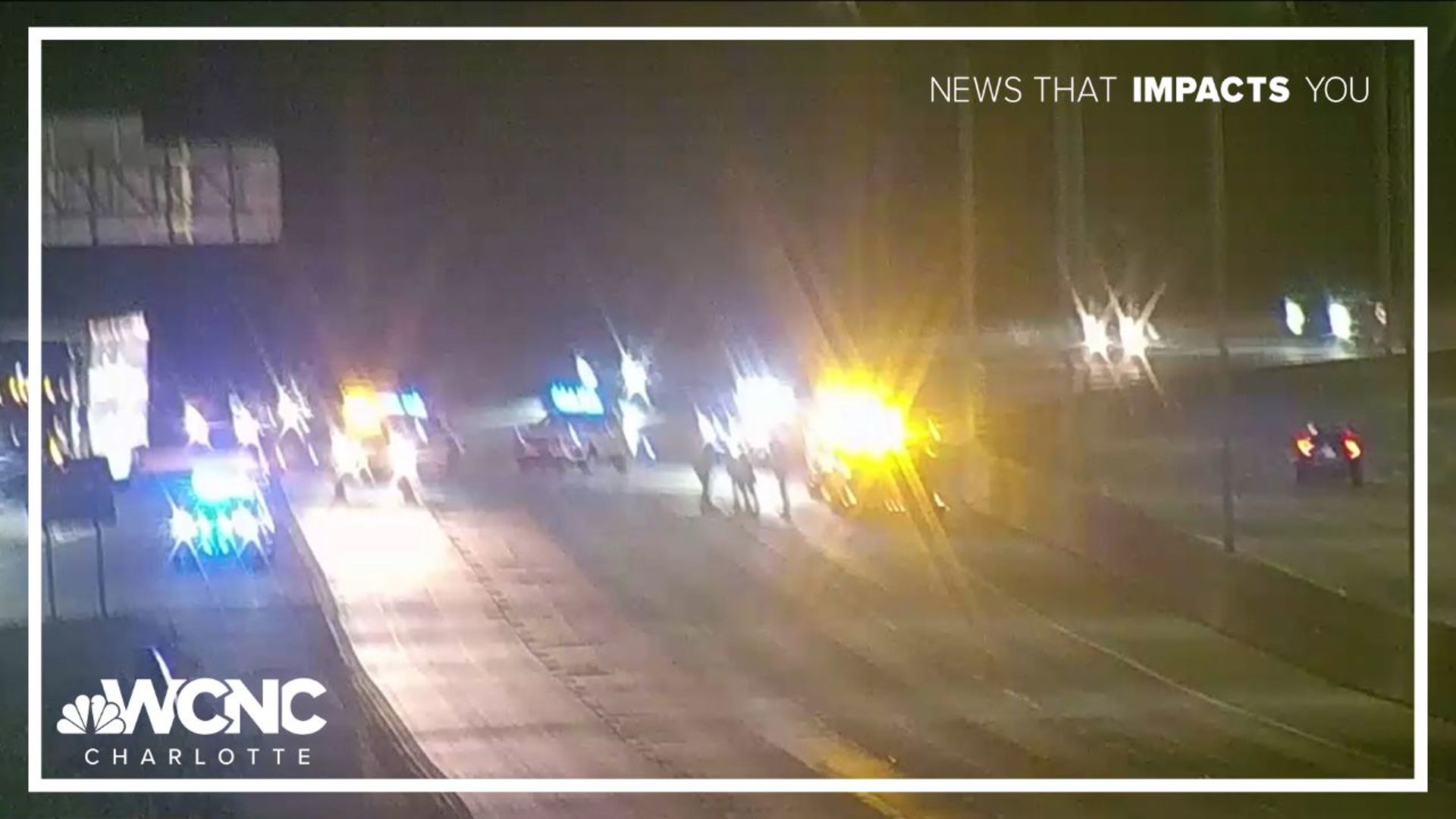 Deadly crash investigation on I-85 in west Charlotte
