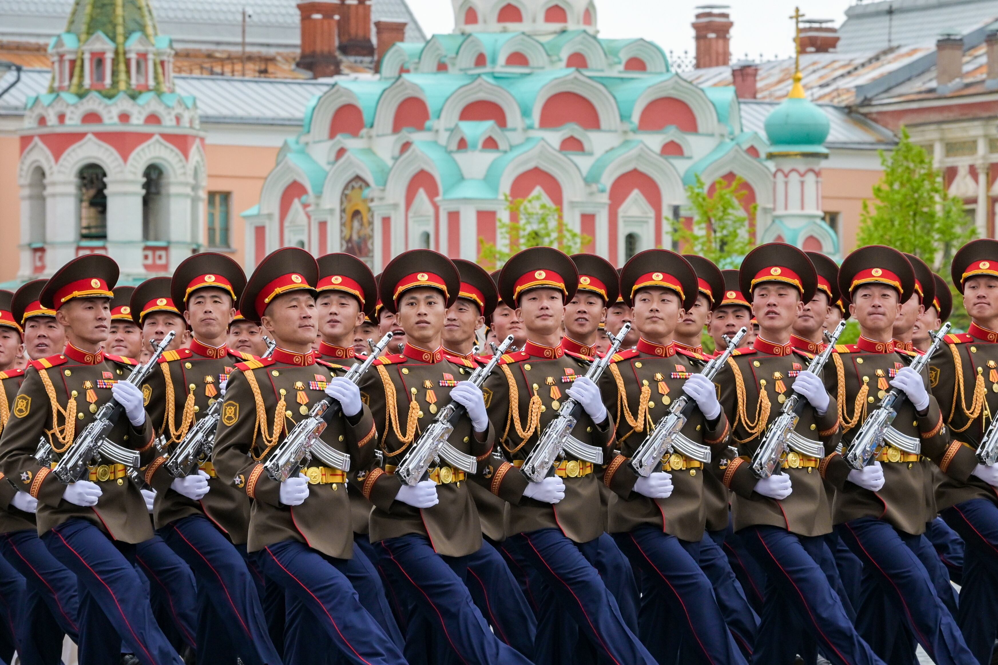 North Korean troops debut in Russia's Victory Day parade