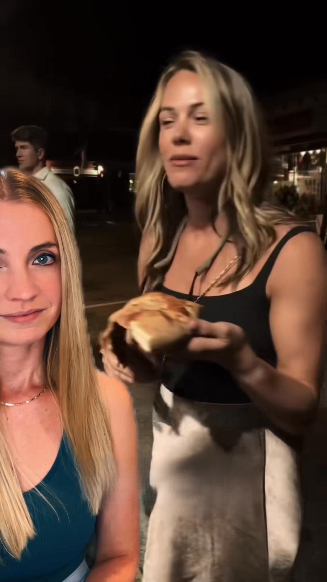She just stole his pizza... Would this trigger you guys?