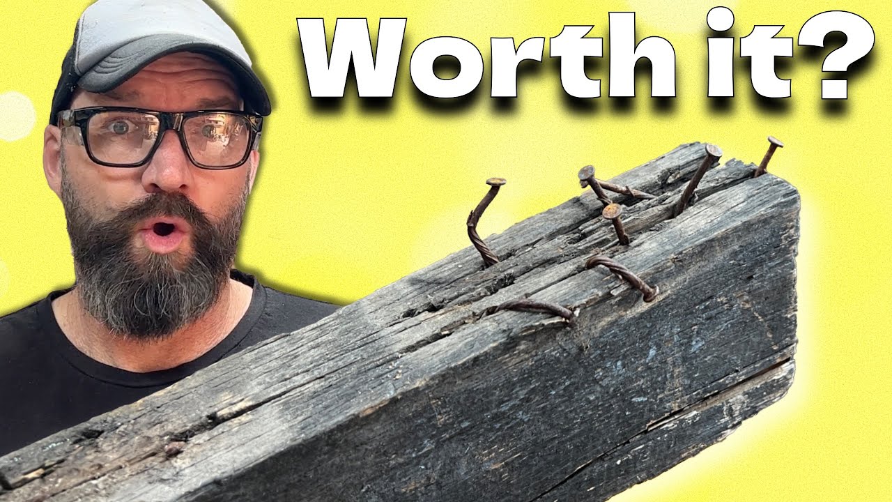 Can I save this pallet wood? Watch me try!