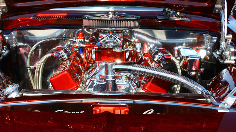 How much HP does a 383 stroker engine have & is it more than a stock 454?