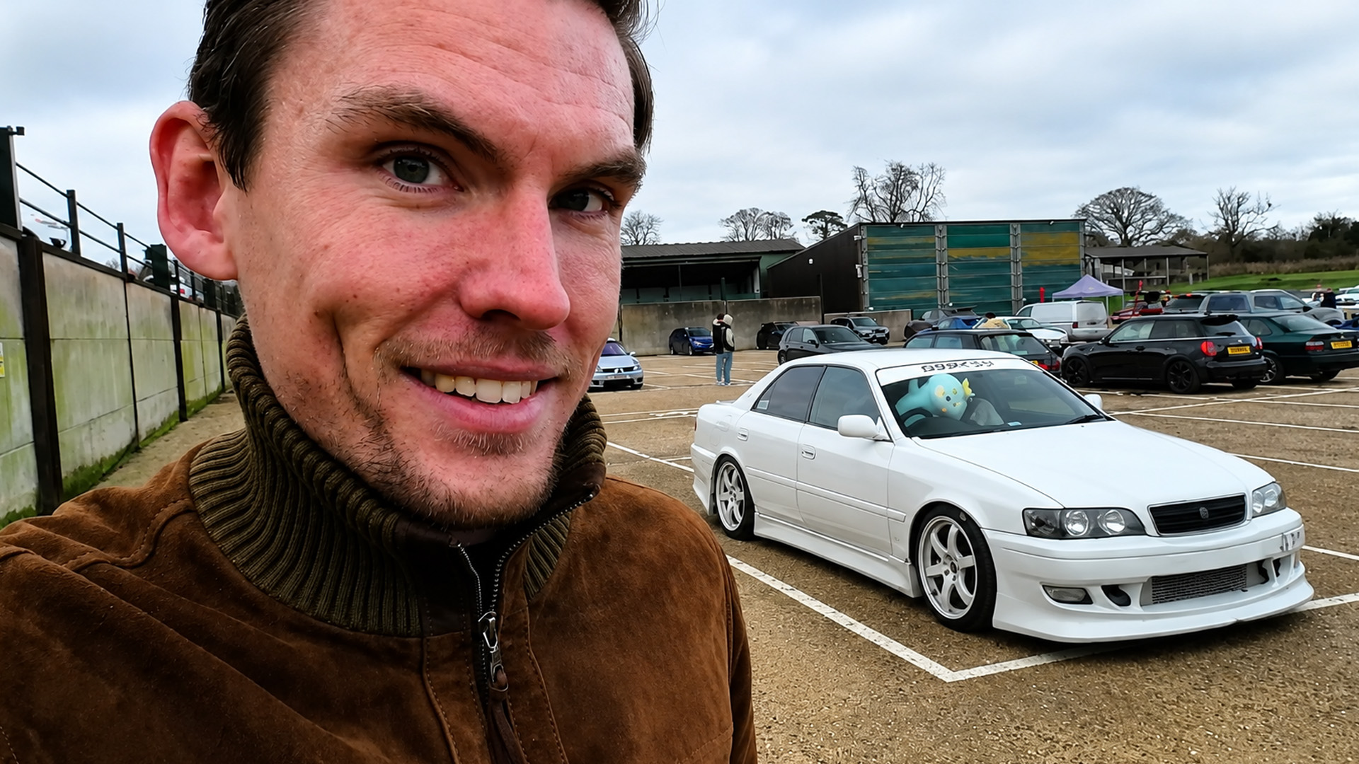 My classic Toyota Chaser finally joined a car meet