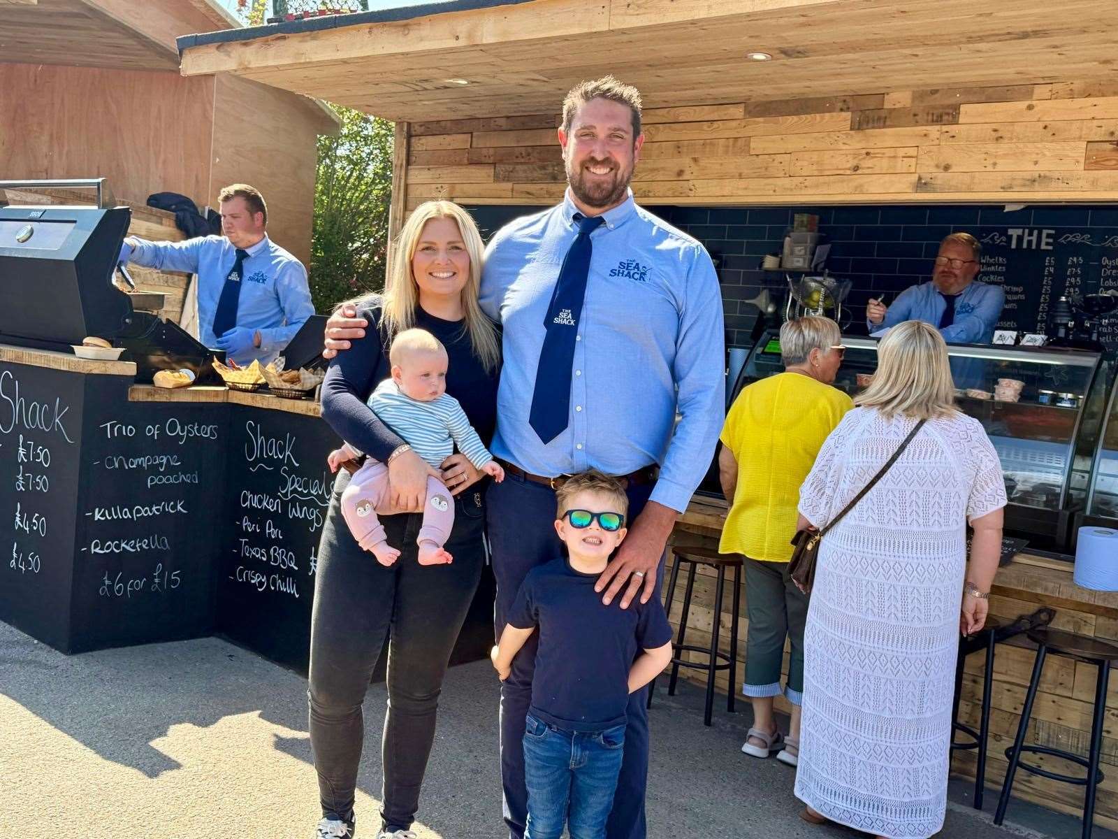 Seafood-loving couple from Stockbury turn van into the Sea Shack at ...