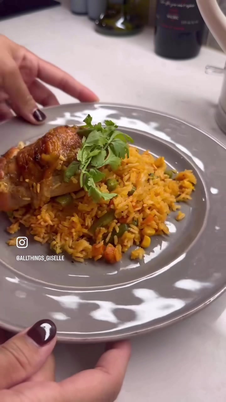 Quick roasted chicken and rice comfort meal ready in minutes
