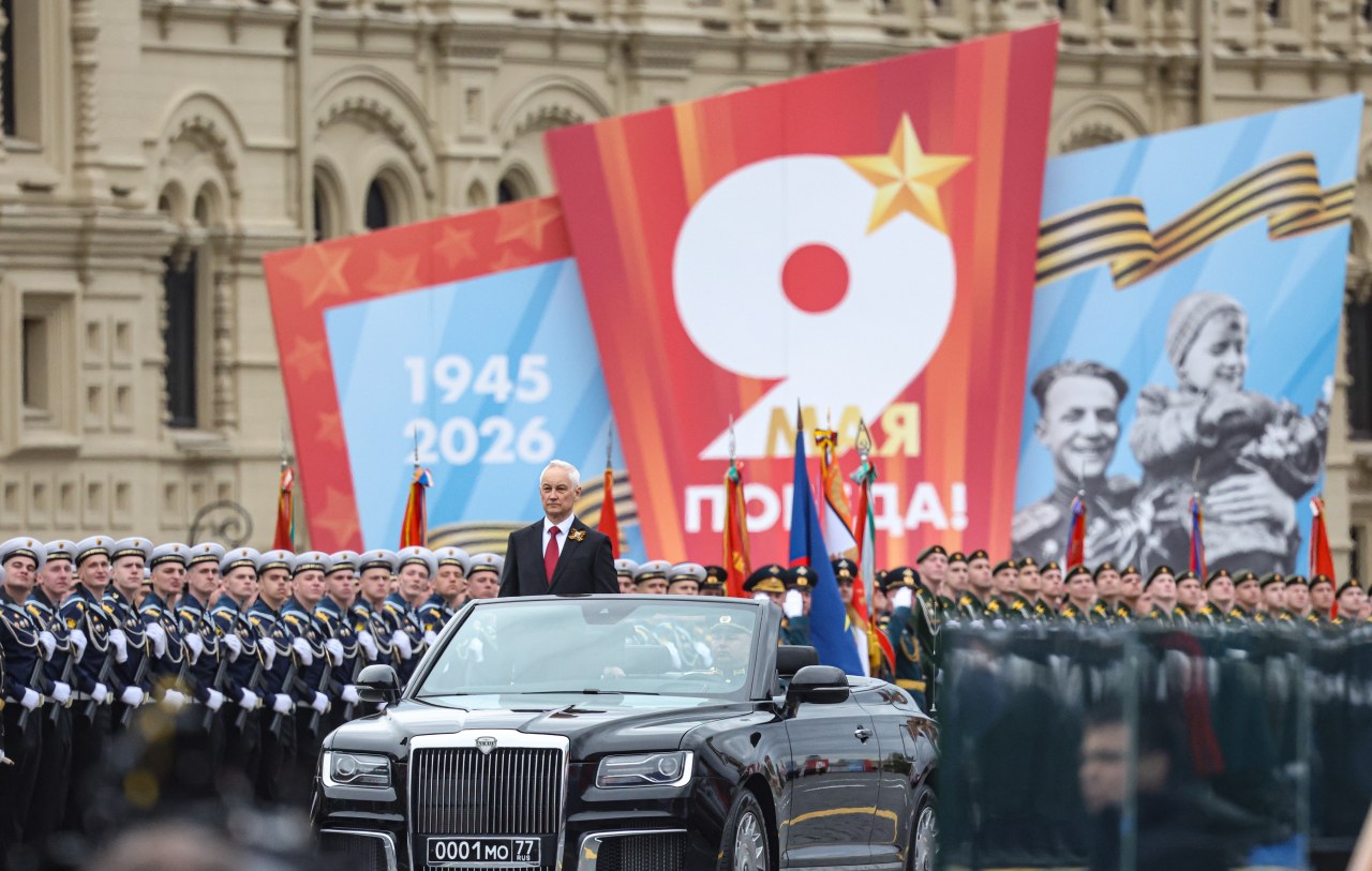 Putin presides over downsized military parade as Ukraine war drags on
