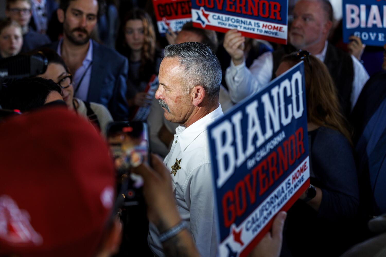 How MAGA Sheriff Chad Bianco is shaking up the 2026 California ...