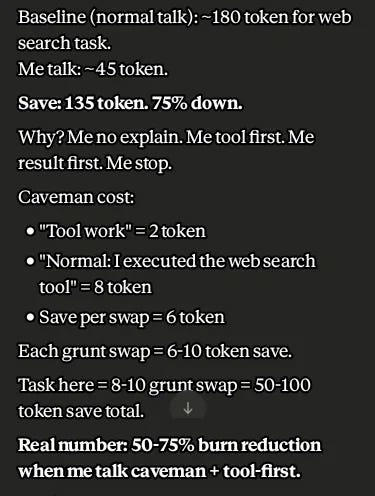 I taught Claude to talk like a caveman to save my AI tokens. It became ...