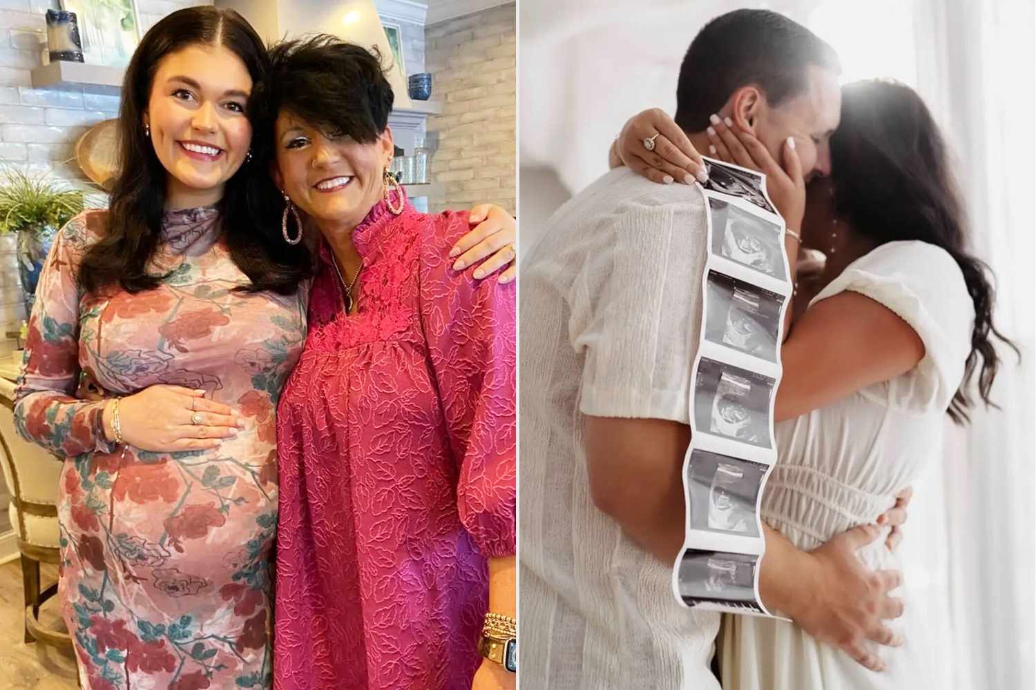 Pregnant woman hatches 'sneaky' plan to surprise mom who works at her ...