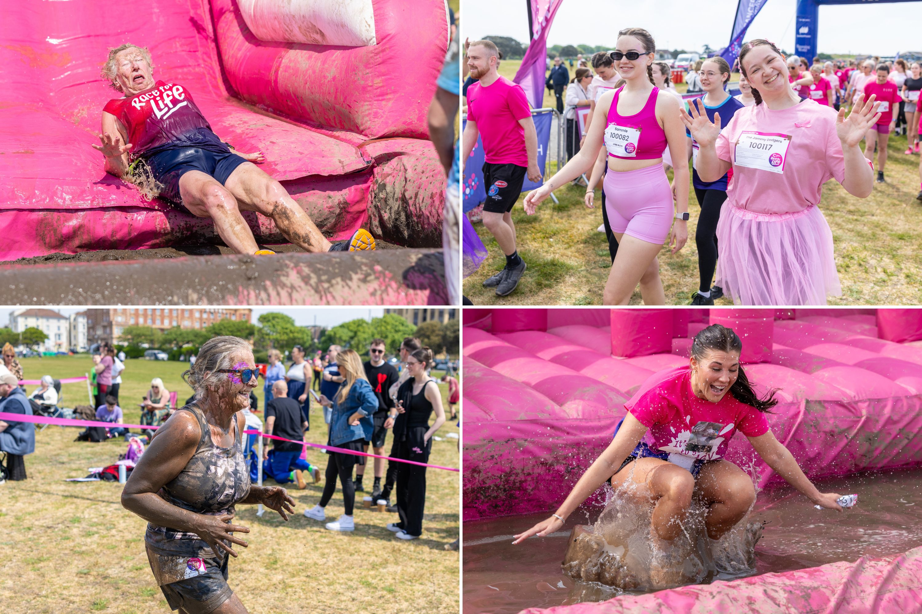 Race for Life Pretty Muddy run: Hundreds get filthy on Southsea Common ...