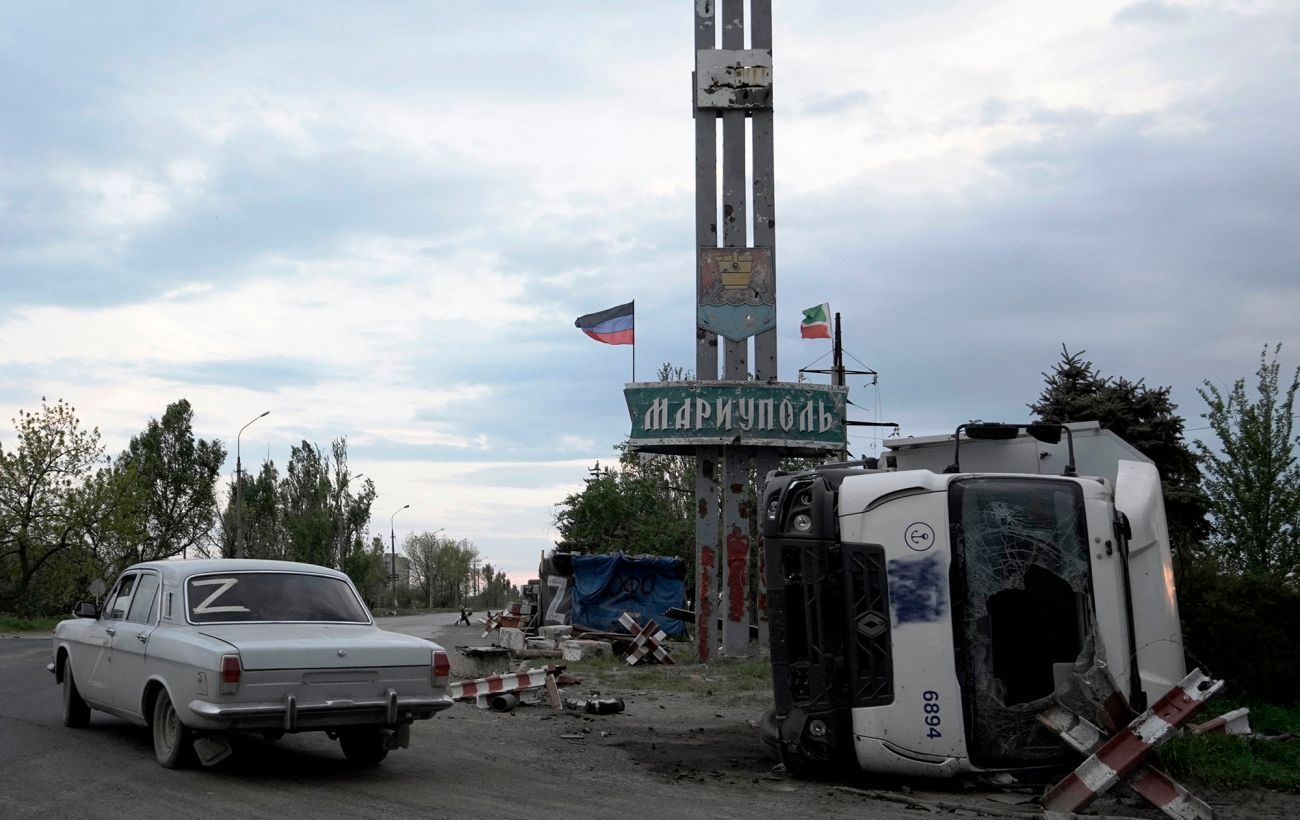 Russian logistics near Mariupol no longer safe as Ukrainian drones ...