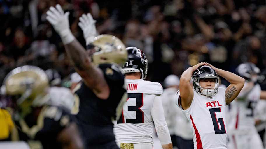 Falcons can't help but laugh at Saints' latest move