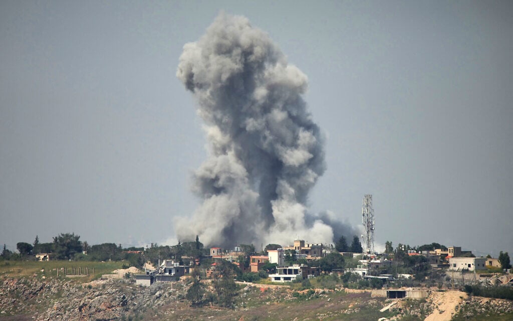 12 said killed in Israeli strikes in south Lebanon, as Hezbollah drones ...