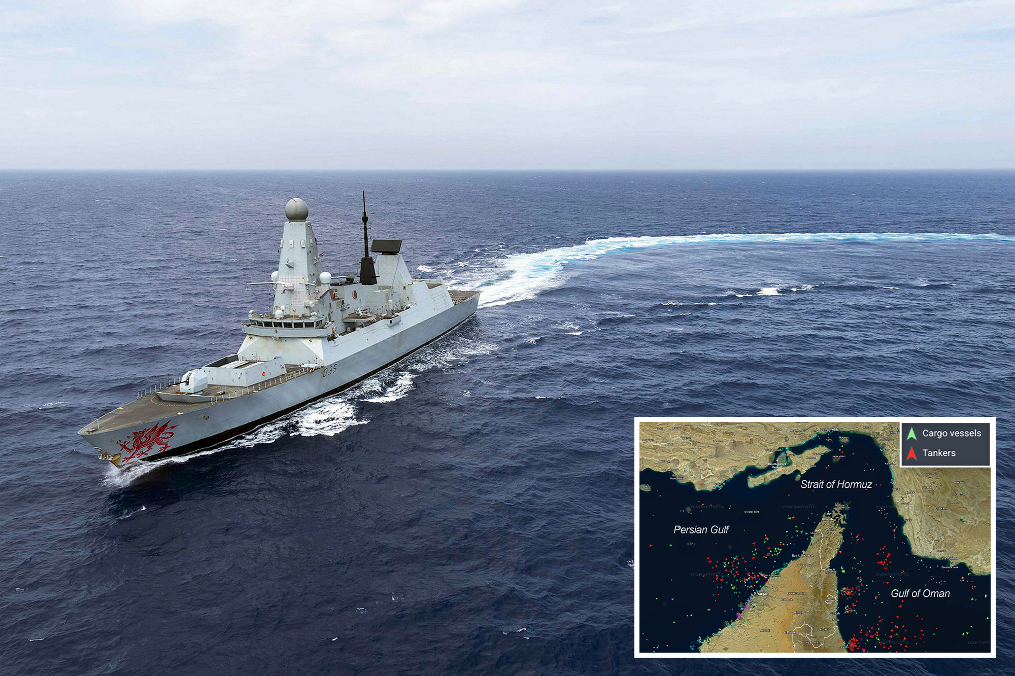 British Royal Navy destroyer joining 'freedom of navigation' mission in ...