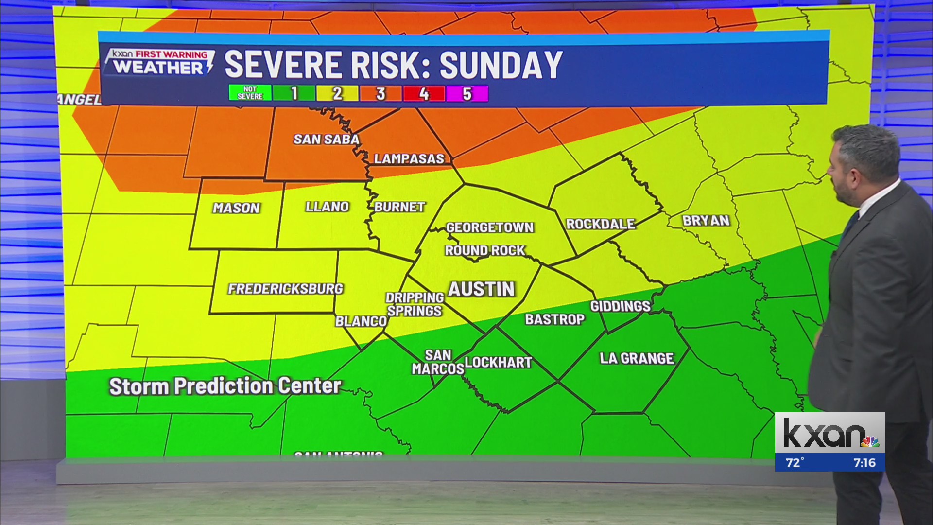 Sunny Saturday but storms rumble for Sunday | KXAN weather update May 9