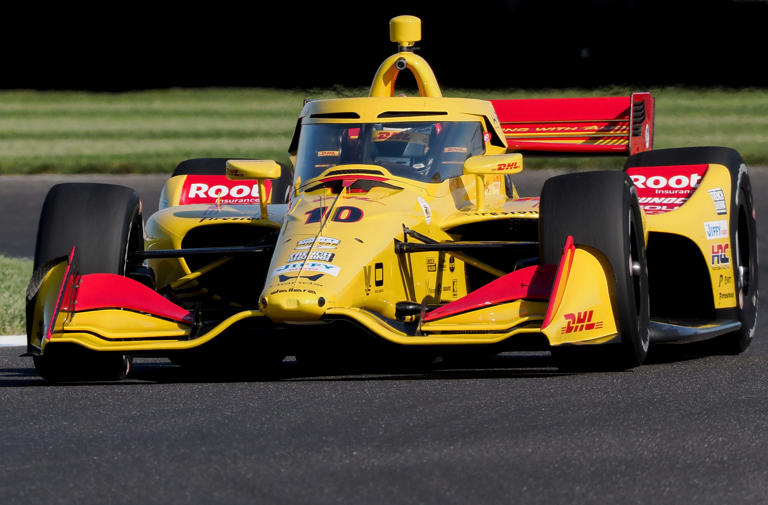 IndyCar starting grid at Indianapolis Grand Prix: pole position ...