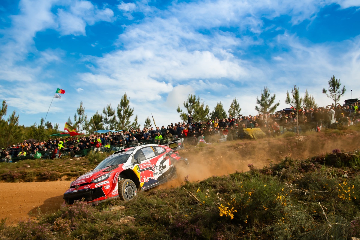 WRC Portugal: Ogier retakes lead after Solberg puncture drama