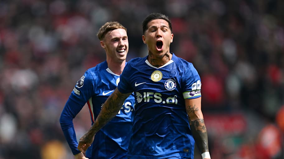 Enzo Fernández’s runs caused all sorts of problems. | Darren Walsh/Chelsea FC/Getty Images
