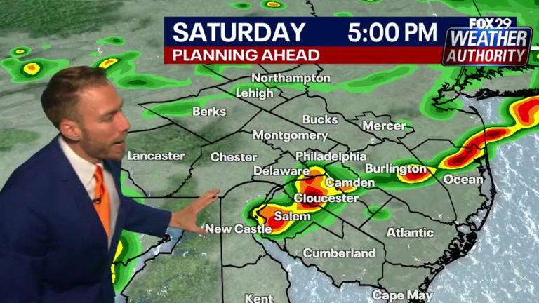Philadelphia weekend forecast: Possible storms Saturday night clear out ...