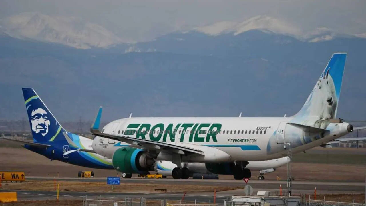 Trespasser killed after being hit by Frontier plane during takeoff at ...