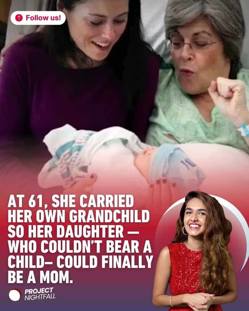 61-year-old mother becomes surrogate for daughter, delivers grandson ...