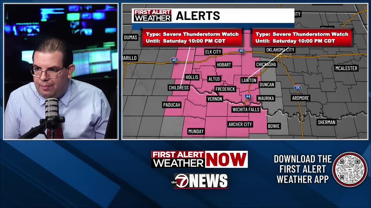 Severe thunderstorm watch this evening; severe storm threat continues ...