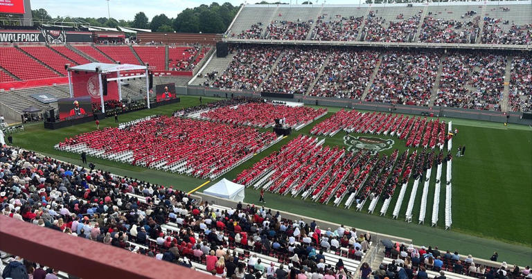 NC State University celebrates over 7,400 graduates in commencement ...