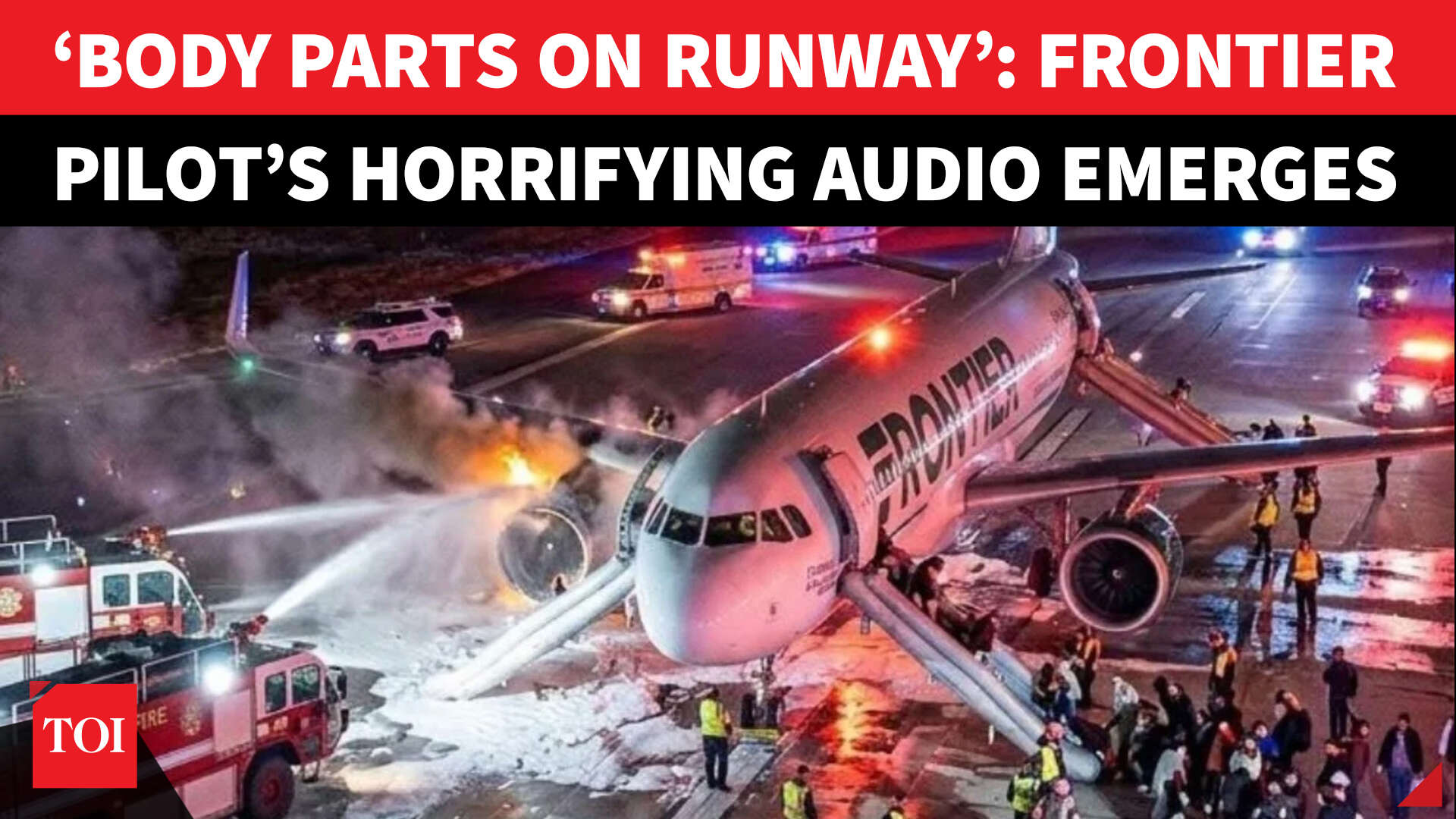 'We just hit somebody': Frontier pilot's disturbing ATC audio leaked ...