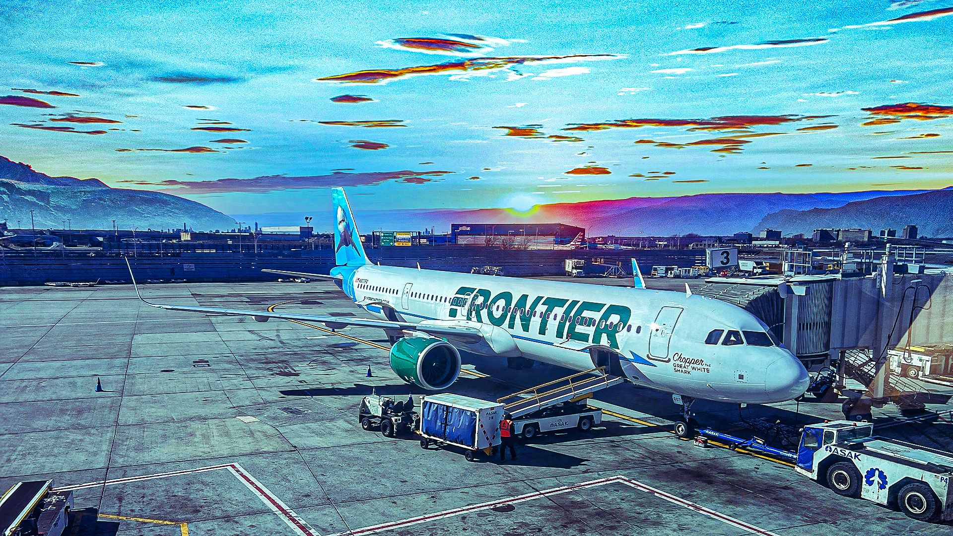 'Pedestrian on the runway': Frontier jet hits person during takeoff ...