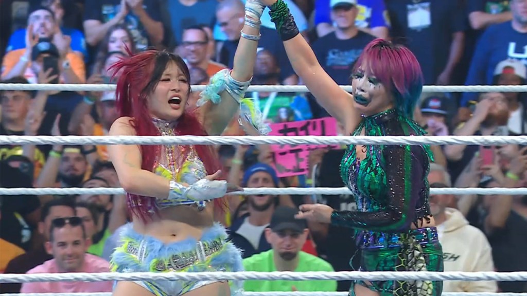 WATCH: WWE Backlash Sees Asuka Breaks Character For Emotional Embrace ...