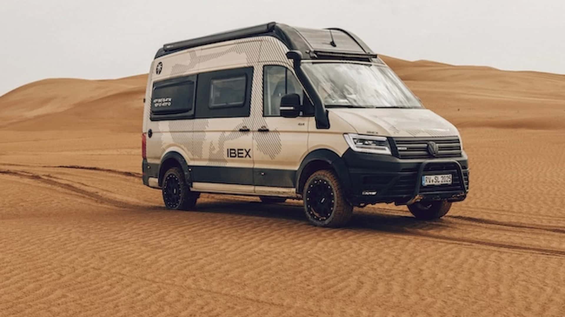 Sunlight Ibex 4x4 2026, una Volkswagen Crafter para explorar cualquier ...