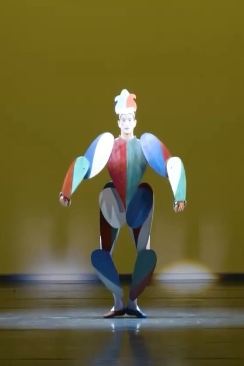 Bauhaus ballet and the geometry of movement