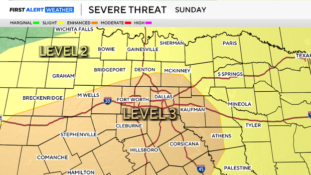 Warm Saturday in North Texas ahead of severe weather chances later for ...