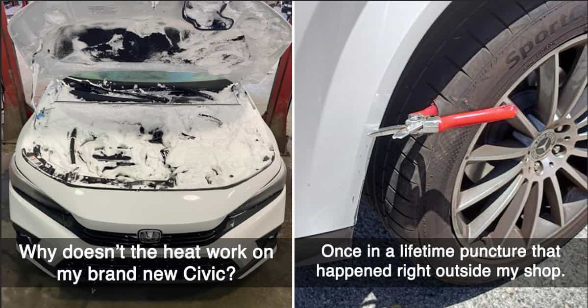 The most unhinged things mechanics have seen in the shop