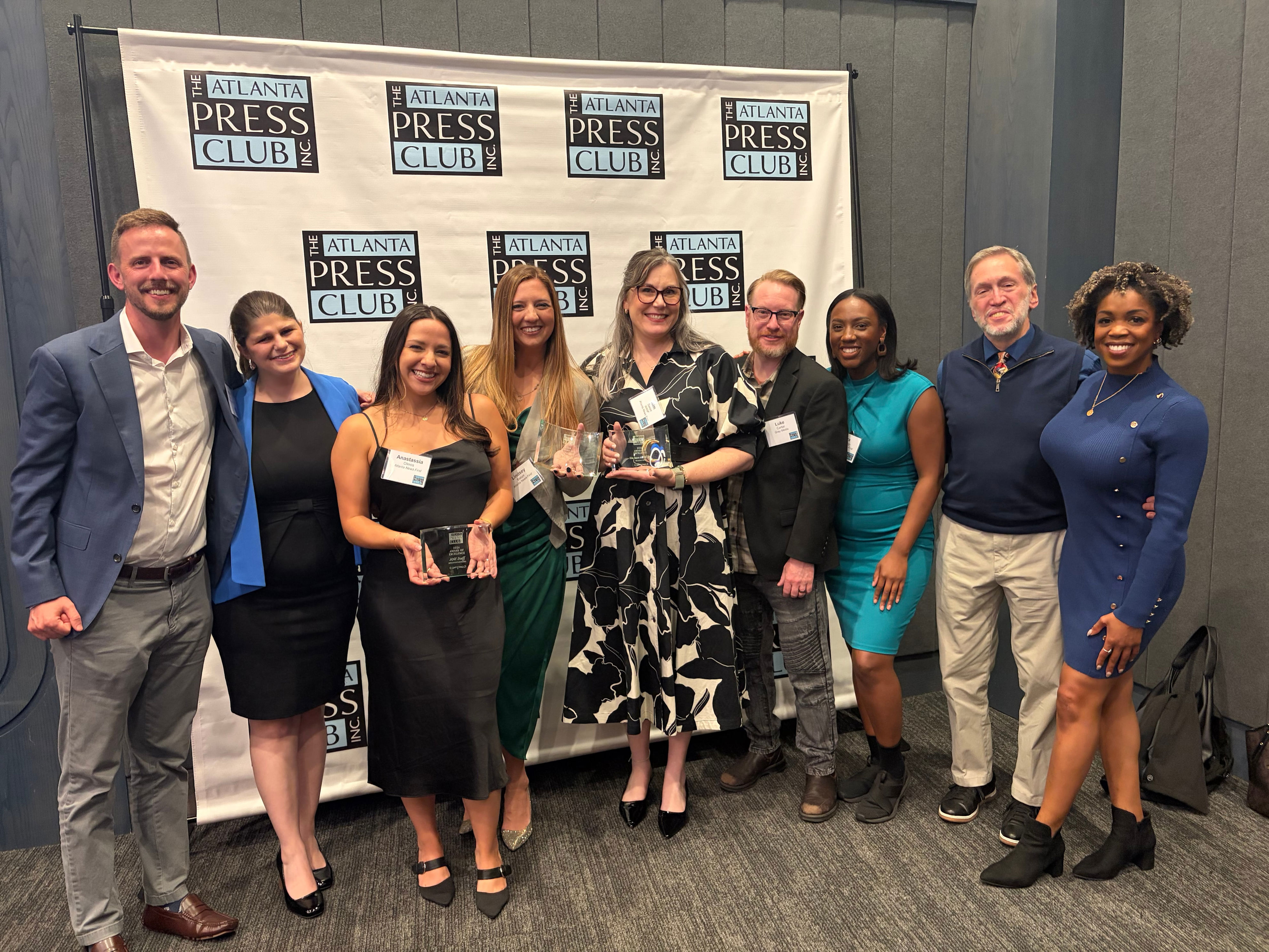 Atlanta News First honored with three Atlanta Press Club awards