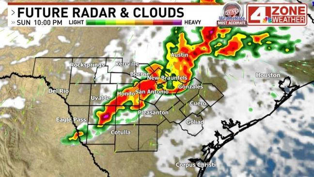 San Antonio heats up for Mother’s Day; late storms could be severe
