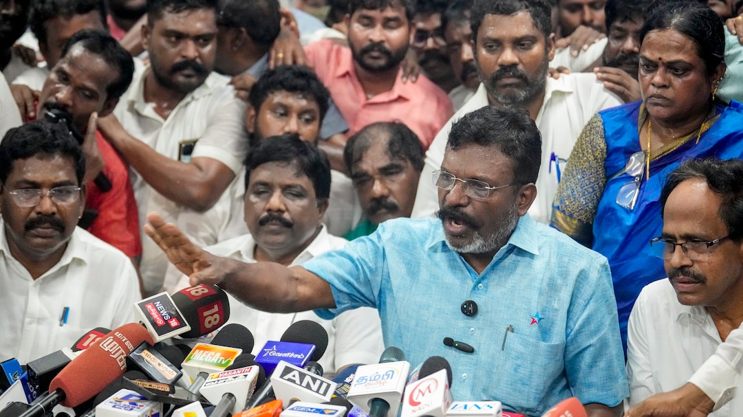 To prevent president's rule: VCK president on why party extended ...