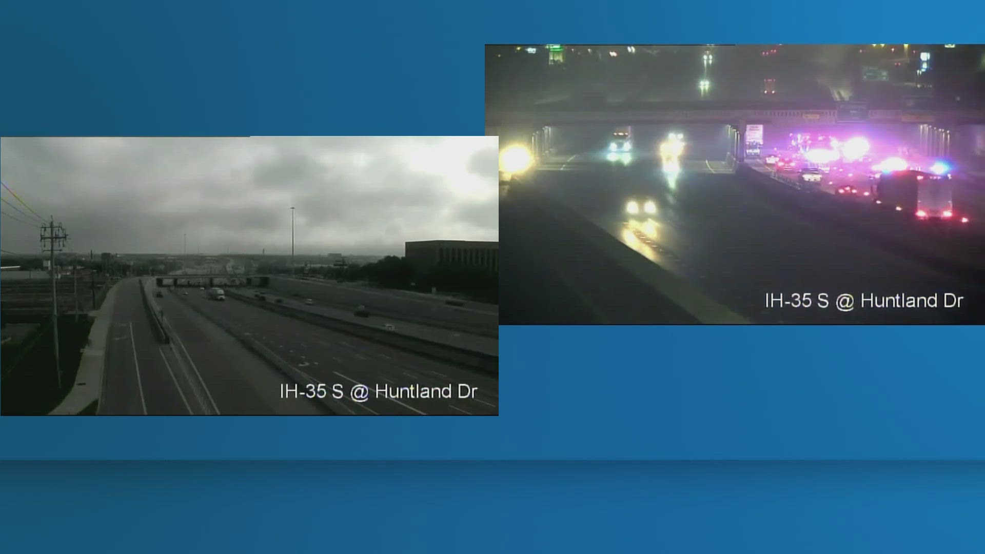 All lanes reopen after overnight crash on I-35