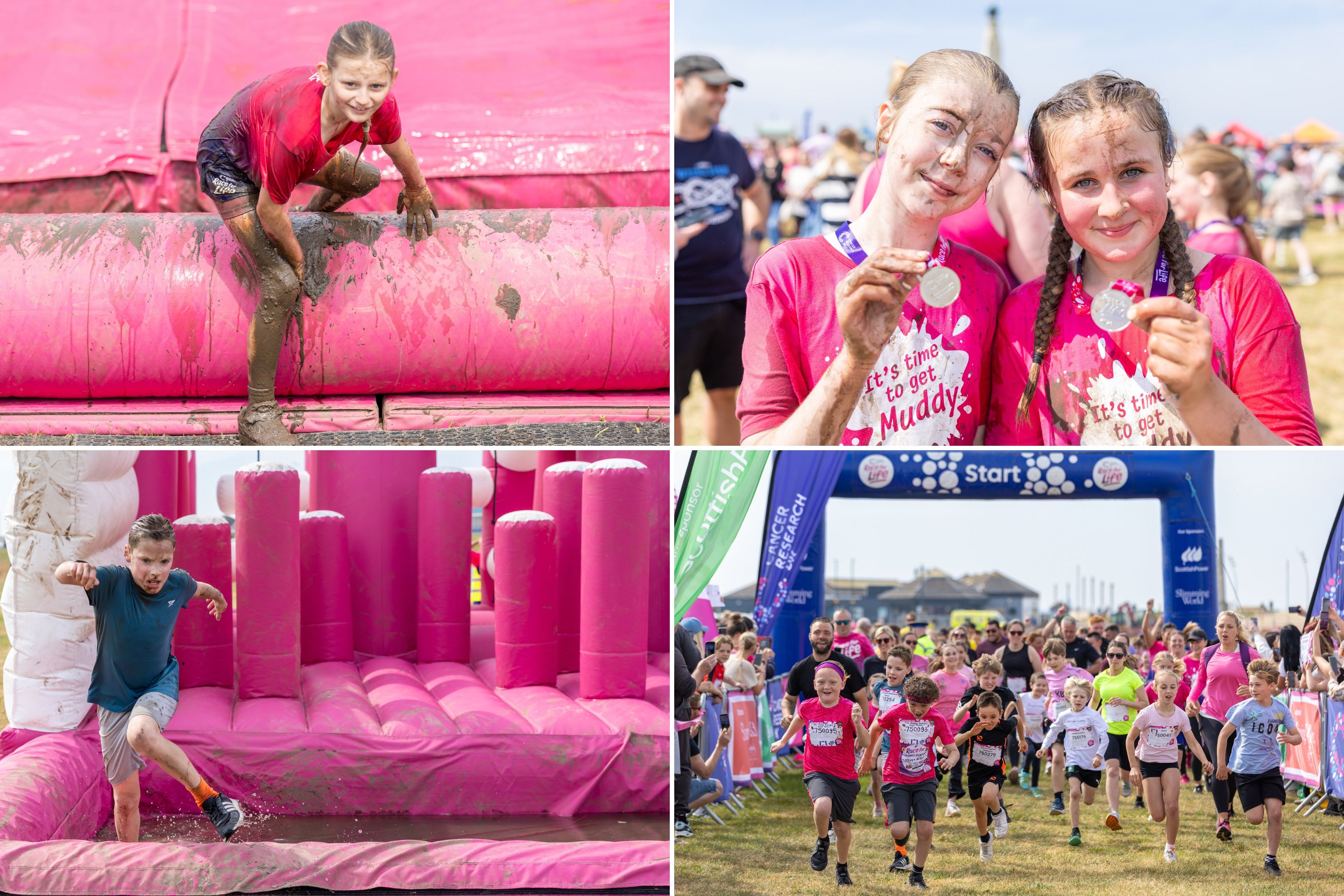 26 great pictures of the Pretty Muddy kids event at Cancer Research UK ...