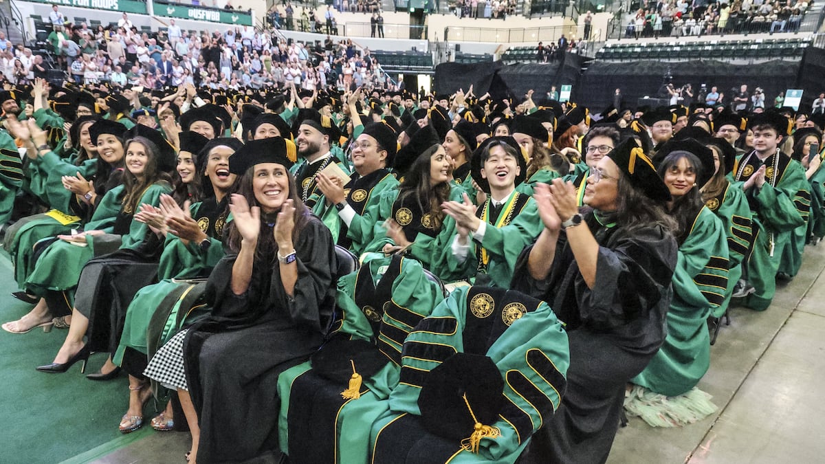 USF celebrates bittersweet commencement after back-to-back tragedies
