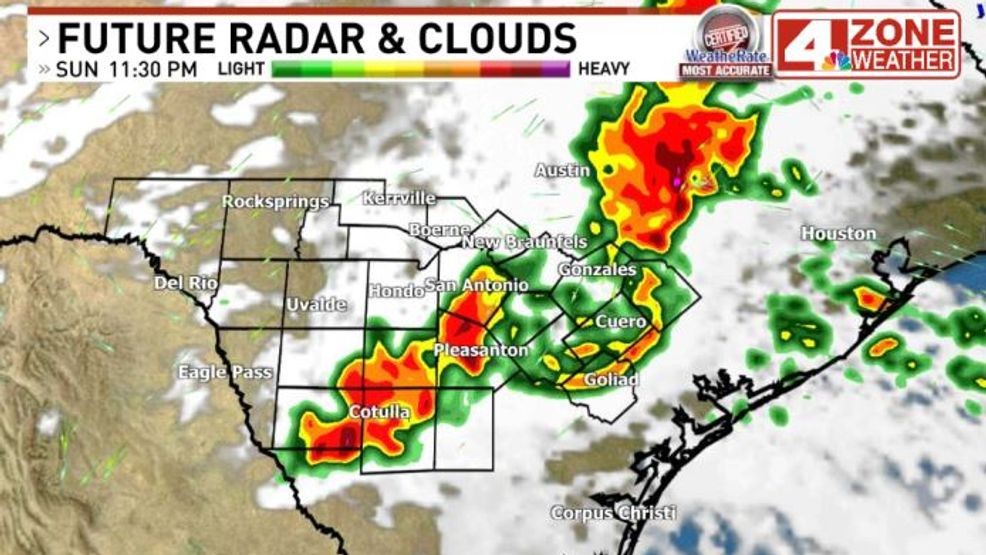 San Antonio heats up for Mother’s Day; late storms could be severe