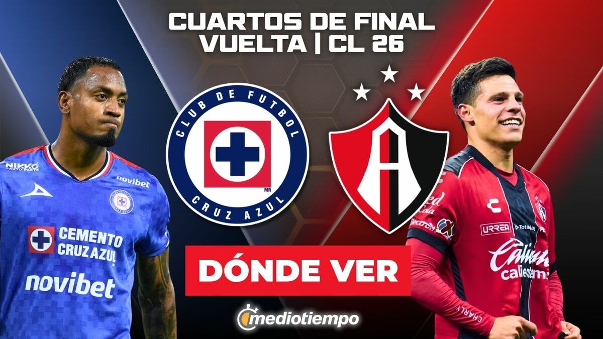 Cruz Azul vs. Atlas en vivo. Cuartos de final vuelta hoy online Liga MX ...