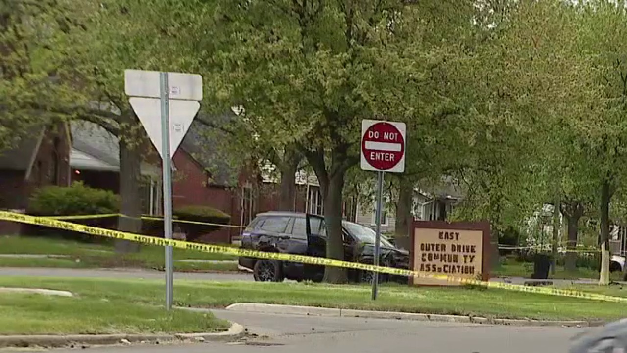 Man shot and killed on Detroit's east side, suspect still at large