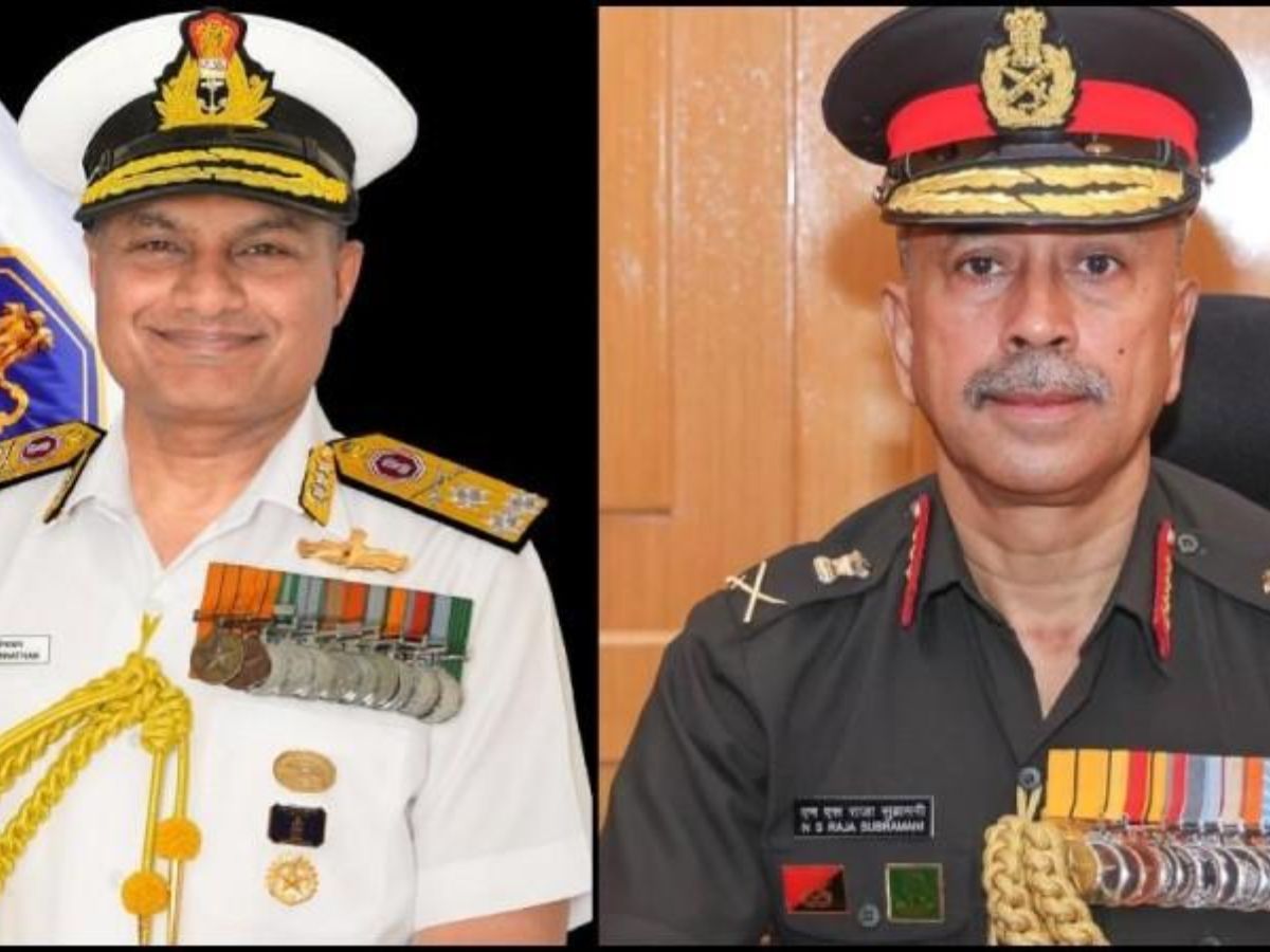 Raja Subramani, Krishna Swaminathan set to be India's new CDS and Navy ...