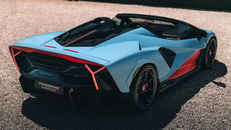 Lamborghini Fenomeno roadster revealed with 1,065-HP V12 and weird side ...