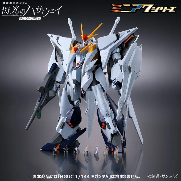 機動戦士ガンダム 閃光のハサウェイ：超極小サイズのハサウェイやギギ